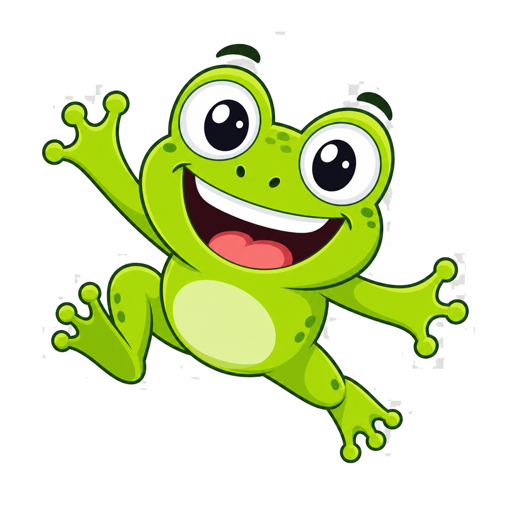 Ribbit mascotte